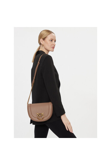 Pinko Дамска чанта Love Round Click Classic AI 23-24 PLTT 101510 A0QO Beige D01Q - Mera.bg