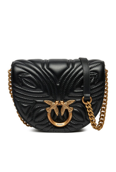 PINKO Дамска чанта Love Round Click Mini . AI 24-25 PLTT 101969 A1Y8 Черен - Mera.bg