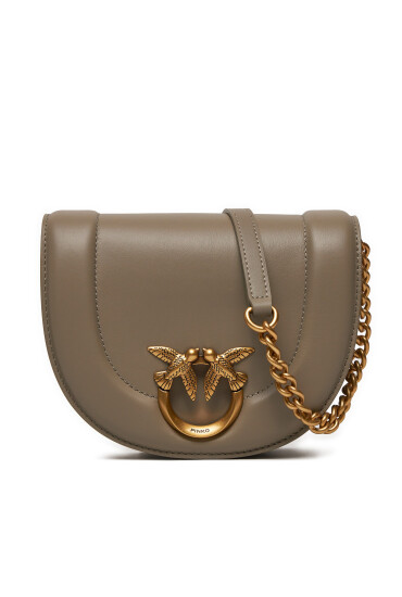 Pinko Дамска чанта Love Round Click Mini PE 24 PLTT 101969 A0QO Бежов - Mera.bg