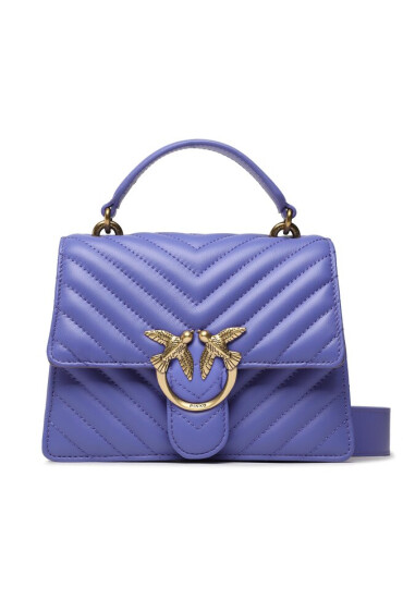 Pinko Дамска чанта Love Top Handle Mini PE 23 PLTT 100071 A0GK Blu Di Corsica/An W25Q - Mera.bg