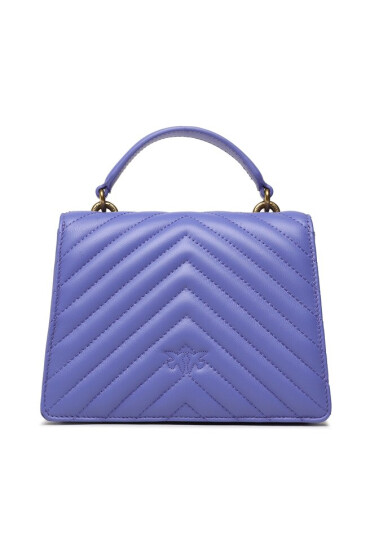 Pinko Дамска чанта Love Top Handle Mini PE 23 PLTT 100071 A0GK Blu Di Corsica/An W25Q - Mera.bg