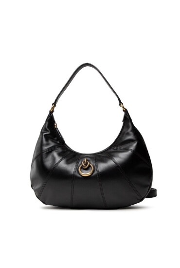 Pinko Дамска чанта Lovelink Classic Half Moon Capp AL 21-22 PLTT 1P22DB Y7HM Nero Limousine Z99 - Mera.bg
