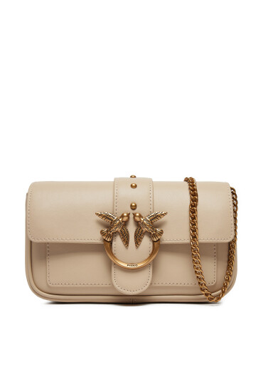 PINKO Дамска чанта Lowe One Pasket 100061 A0F1 Бежов - Mera.bg