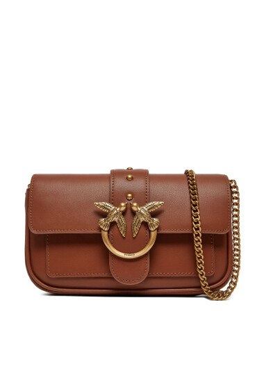 PINKO Дамска чанта Lowe One Pasket 100061 A0F1 Кафяв - Mera.bg