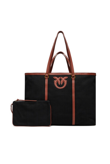 PINKO Дамска чанта Miranda Shopper Extra PE 25 PLTT 104715 A2G2 Черен - Mera.bg