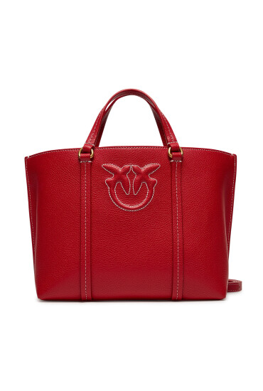 PINKO Дамска чанта Miranda Shopper Mini AI 24-25 PLTT 104515 A29O Червен - Mera.bg