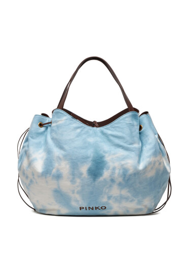 PINKO Дамска чанта Pagoda Extra Shopper PE 24 PLTT 102911 A1MB Светлосиньо - Mera.bg