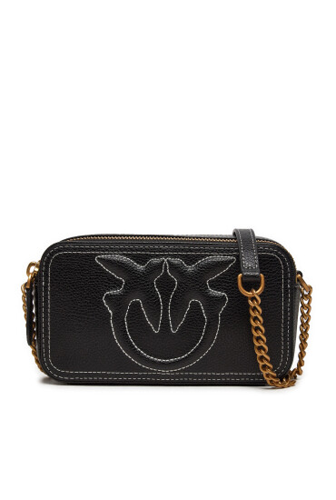 PINKO Дамска чанта Pelle Bottalata 103799 Черен - Mera.bg