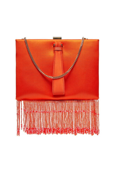PINKO Дамска чанта Pouch Soft AI 23-24 PLTT 101516 A15A Оранжев - Mera.bg