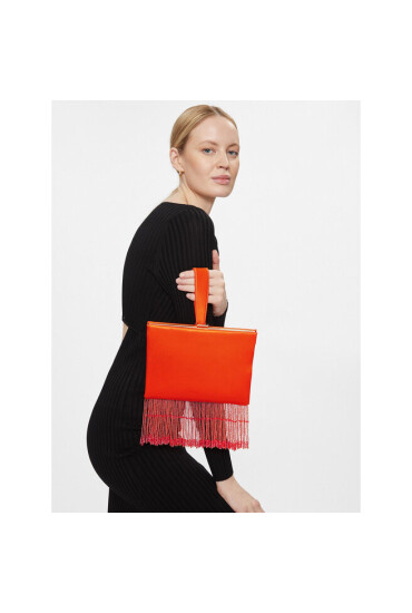 PINKO Дамска чанта Pouch Soft AI 23-24 PLTT 101516 A15A Оранжев - Mera.bg