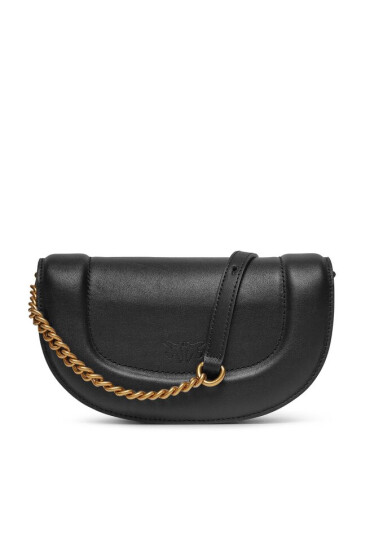 Pinko Дамска чанта Round Click Baguette Baby . AI 23-24 PLTT 101971 A0QO Черен - Mera.bg