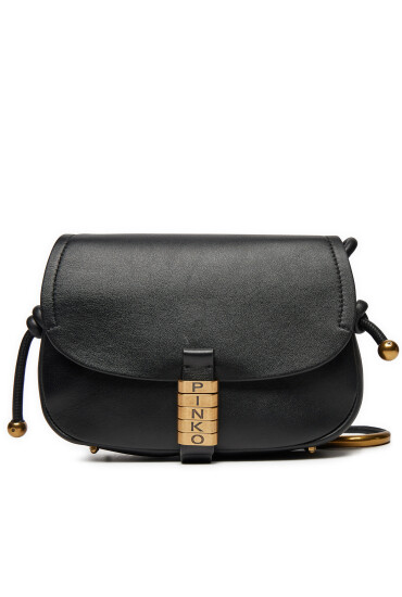 PINKO Дамска чанта Saddle Mini AI 24-25 PLTT 103831 A1ZX Черен - Mera.bg