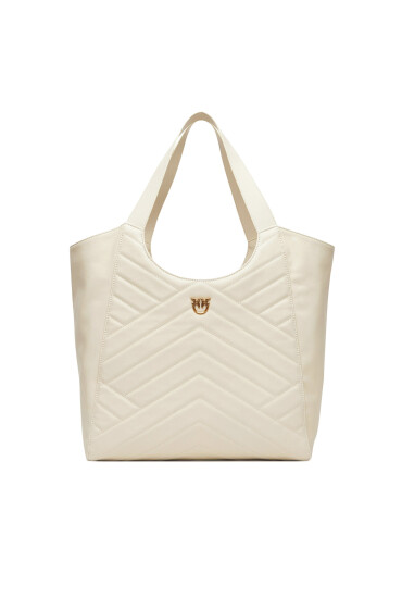 PINKO Дамска чанта Tote Bag PE 25 PLTT 104536 A2AO Бял - Mera.bg