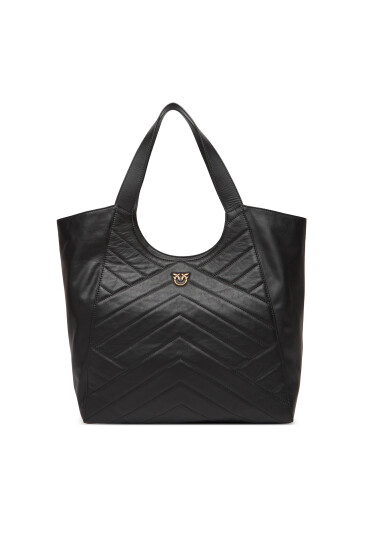PINKO Дамска чанта Tote Bag PE 25 PLTT 104536 A2AO Черен - Mera.bg