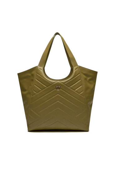 PINKO Дамска чанта Tote Bag Puzzle 104536 A29Y V68Q Зелен - Mera.bg