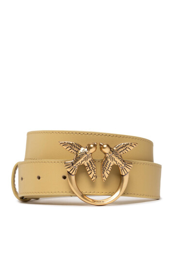 Pinko Дамски колан Love Berry Simply Belt H3 PE 22 PLT01 1H2101 Y7SP Banana C38Q - Mera.bg