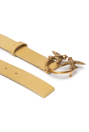 Pinko Дамски колан Love Berry Simply Belt H3 PE 22 PLT01 1H2101 Y7SP Banana C38Q - Mera.bg