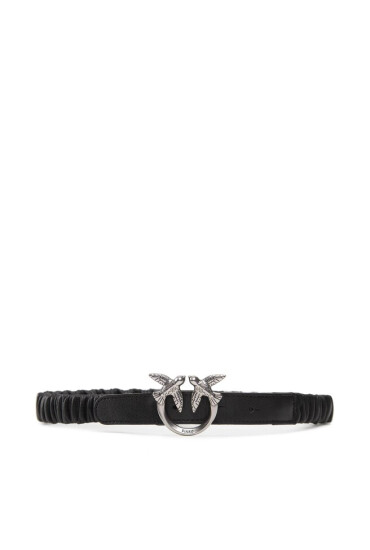 Pinko Дамски колан Love Ruffle H2 Belt . 20222 PLT01 1H212S.Y87E Black Z99O - Mera.bg