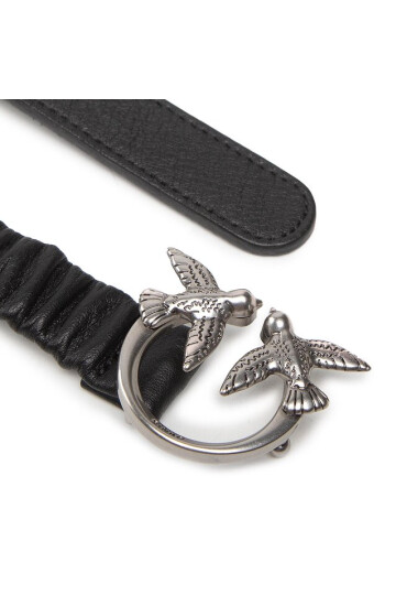 Pinko Дамски колан Love Ruffle H2 Belt . 20222 PLT01 1H212S.Y87E Black Z99O - Mera.bg