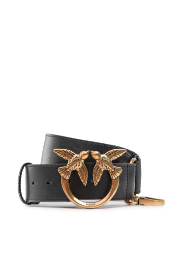 Pinko Дамски колан Cinerus H4 Belt 1H2143 A07Z Nero/Antique Gold Z99Q - Mera.bg