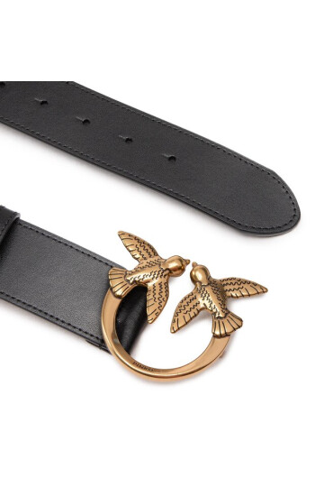 Pinko Дамски колан Cinerus H4 Belt 1H2143 A07Z Nero/Antique Gold Z99Q - Mera.bg