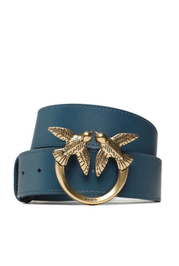 Pinko Дамски колан Love Berry H4 Belt PE 23 PLT01 100120 A0F1 Petrol Blu G35Q - Mera.bg