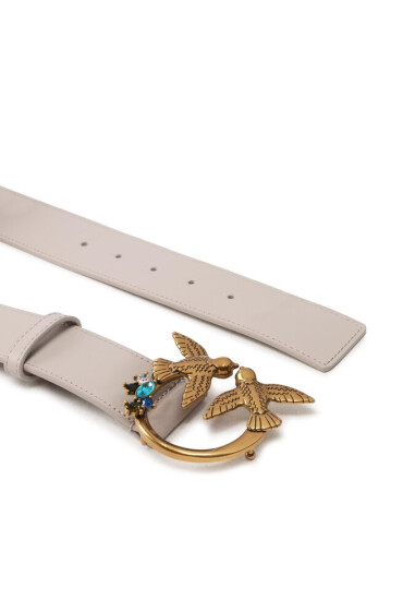 Pinko Дамски колан Love Berry H4 Belt PE 23 PLT01 100120 A0J4 Grey I30Q - Mera.bg