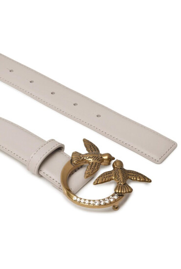 Pinko Дамски колан Love Berry H3 Belt PE 23 PLT01 100125 A0GY Grey I30Q - Mera.bg