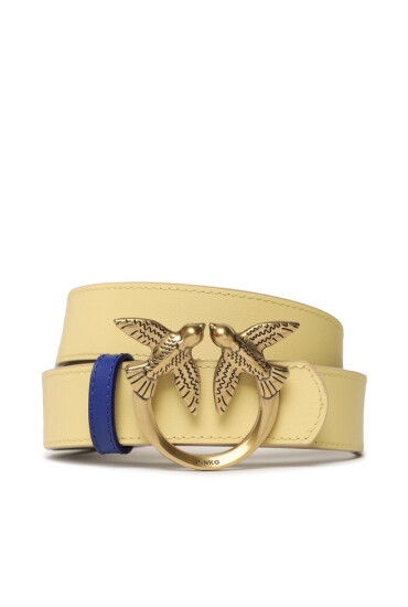 Pinko Дамски колан Love Berry H3 Double Belt PE 23 PLT01 100871 A0F1 Sabbia/Gia O7UQ - Mera.bg