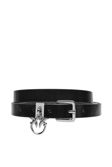 PINKO Дамски колан Ballestas H1.5 Belt 20242 PLT01 104023.A26M Черен - Mera.bg