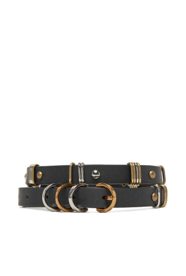 PINKO Дамски колан Cerise H1.5 Belt 20251 PLT01 104587 A2BA Черен - Mera.bg
