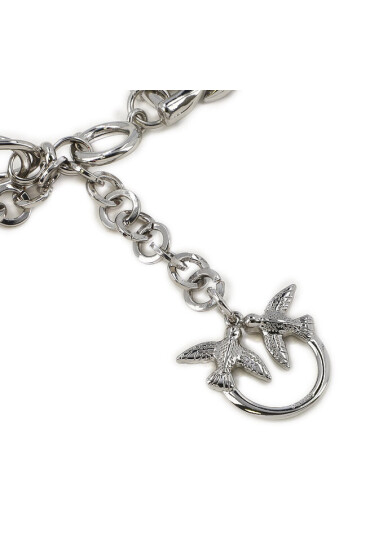 PINKO Дамски колан Doralis Chain Belt 20222 PLT01 1H2145.A085 Сребрист - Mera.bg