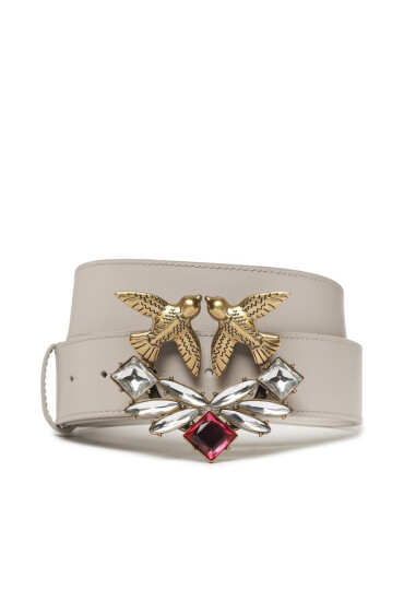 Pinko Дамски колан Love Berry 4H Belt PE 23 PLT01 100120 A0J5 Grey I30Q - Mera.bg