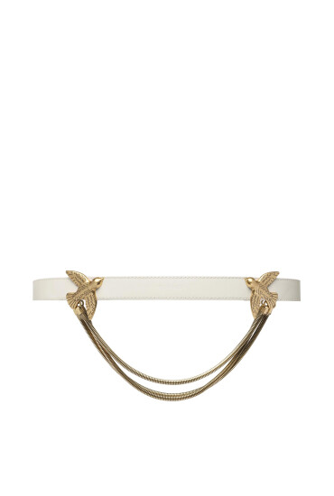 Pinko Дамски колан Love Berry Evolution 1 H2 Belt PE 23 PLT01 100301 A0F3 White Z14Q - Mera.bg