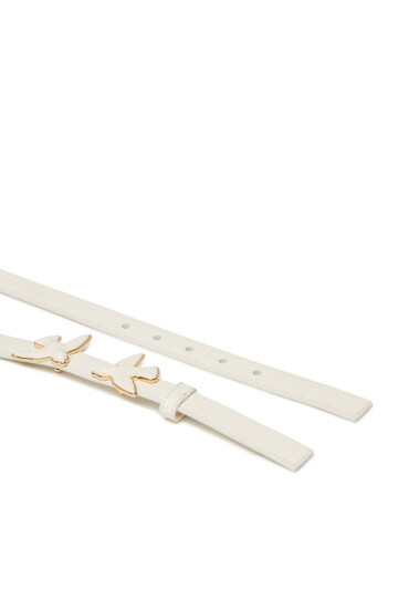 PINKO Дамски колан Love Berry Evolution H2 Belt PE 23 PLT01 100297 A0F3 Бял - Mera.bg