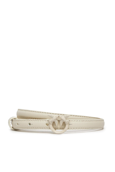 Pinko Дамски колан Love Berry H1 Belt. PE 24 PLT01 102148 A1K2 Бял - Mera.bg