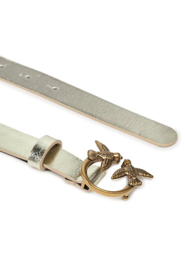 PINKO Дамски колан Love Berry H2 Belt 20231 PLT01 100143.A0QT Златист - Mera.bg