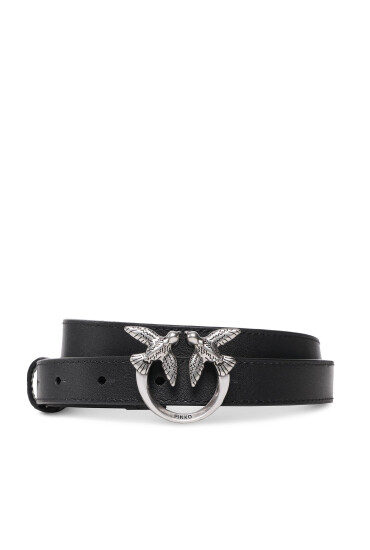 PINKO Дамски колан Love Berry H2 Belt PE 23 PLT01 100143 A0F1 Черен - Mera.bg