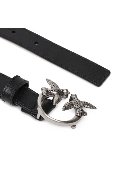 PINKO Дамски колан Love Berry H2 Belt PE 23 PLT01 100143 A0F1 Черен - Mera.bg