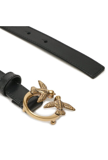 PINKO Дамски колан Love Berry H2 Belt PE 23 PLT01 100143 A0F1 Черен - Mera.bg