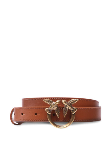 PINKO Дамски колан Love Berry H2 Belt PE 23 PLT01 100143 A0F1 Кафяв - Mera.bg