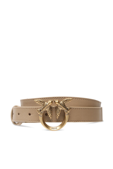 PINKO Дамски колан Love Berry H2 Belt PE 23 PLT01 100143 A0F1 Бежов - Mera.bg