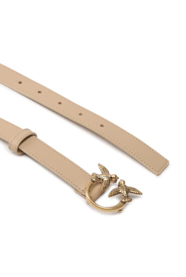 PINKO Дамски колан Love Berry H2 Belt PE 23 PLT01 100143 A0F1 Бежов - Mera.bg