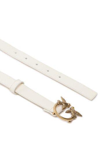 PINKO Дамски колан Love Berry H2 Belt PE 23 PLT01 100143 A0F1 Бял - Mera.bg