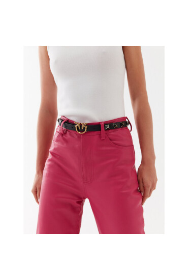 PINKO Дамски колан Love Berry H2 PE 23 PLT01 100143 A0R6 Черен - Mera.bg