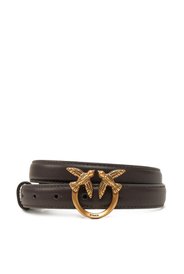 PINKO Дамски колан Love Berry H2 Belt PE 25 PLT01 100143 A0F1 Кафяв - Mera.bg