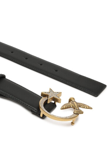 Pinko Дамски колан Love Berry H3 Belt 100125 A111 Черен - Mera.bg