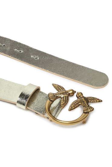 Pinko Дамски колан Love Berry H3 Belt 20231 PLT01 100125.A0QT Златист - Mera.bg