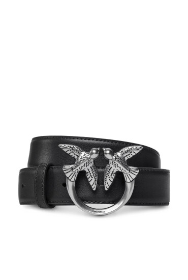 PINKO Дамски колан Love Berry H3 Belt PE 23 PLT01 100125 A0F1 Черен - Mera.bg