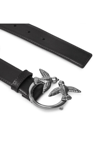 PINKO Дамски колан Love Berry H3 Belt PE 23 PLT01 100125 A0F1 Черен - Mera.bg